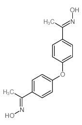 Ethanone,1,1'-(oxydi-4,1-phenylene)bis-, 1,1'-dioxime 结构式
