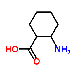 2-氨基环己烷-1-羧酸 结构式