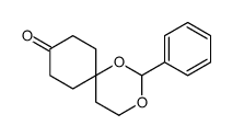 2-苯基-1,3-二氧杂螺[5.5]十一烷-9-酮 结构式
