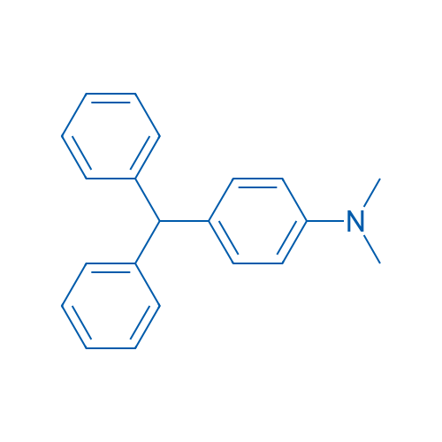 (4-BENZHYDRYLPHENYL)-DIMETHYLAMINE 结构式