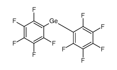 双(五氟苯基)锗烷 结构式