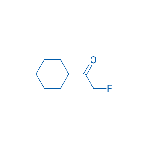 1-环己基-2-氟乙酮 结构式
