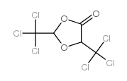2,5-双(三氯甲基)-1,3-二氧戊环-4-酮 结构式