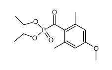 Phosphonic acid, (4-methoxy-2,6-dimethylbenzoyl)-, diethyl ester (9CI) 结构式