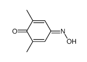 2,6-二甲基苯醌4-肟 结构式