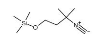 Silane, (3-isocyano-3-methylbutoxy)trimethyl- 结构式