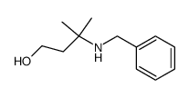 3-苄氨基-3-甲基-1-丁醇 结构式