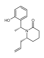 2-Piperidinone, 1-[(1R)-1-(2-hydroxyphenyl)ethyl]-6-(2-propen-1-yl)-, (6R)- 结构式