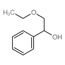 α-(乙氧甲基)苯甲醇 结构式
