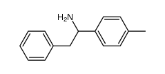 α-(4-甲基苯基)苯乙胺 结构式