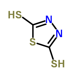 2,5-二巯基噻二唑 结构式