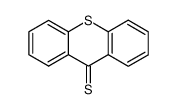 9H-噻吨-9-硫酮 结构式