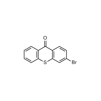 3-溴-9H-噻吨-9-酮 结构式