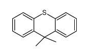 9,9-二甲基-9H-噻吨 结构式