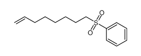 7-辛烯基苯砜 结构式