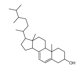 22,23-麦角甾醇 结构式