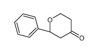 (S)-2-苯基二氢-2H-吡喃-4(3H)-酮 结构式