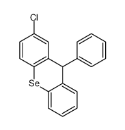 2-氯-9-苯基-9H-硒杂蒽 结构式
