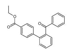 2'-苯甲酰基-[1,1'-联苯]-4-羧酸乙酯 结构式