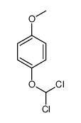 1-(二氯甲氧基)-4-甲氧基苯 结构式
