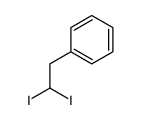 Benzene, (2,2-diiodoethyl)- 结构式