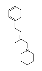 Piperidine, 1-[(2E)-2-methyl-4-phenyl-2-buten-1-yl]- 结构式