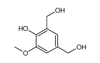 5-甲氧基间二甲苯-4,α,α'-三醇 结构式