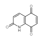 1H-喹啉-2,5,8-三酮 结构式