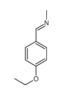 Methanamine, N-[(4-ethoxyphenyl)methylene]- 结构式