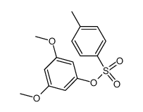 3,5-二甲氧基苯基对甲苯磺酸酯 结构式