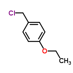 1-氯甲基-4-乙氧基苯 结构式