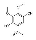 1-(2,5-二羟基-3,4-二甲氧基苯基)乙酮 结构式