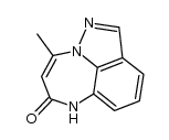 12-甲基-1,2,9-三氮杂三环[6.4.1.0^{4,13}]十三碳-2,4,6,8(13),11-五烯-10-酮 结构式