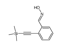 2-[2-(三甲基硅基)乙炔基]苯甲醛肟 结构式