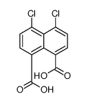 4,5-二氯萘-1,8-二羧酸 结构式