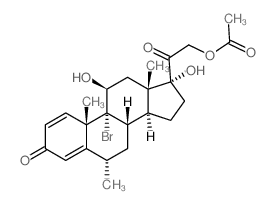 氟米龙杂质 结构式