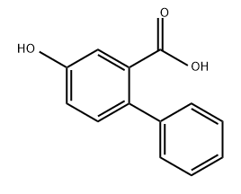 4-羟基-[1,1'-联苯]-2-羧酸 结构式