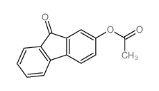 9H-Fluoren-9-one, 2-(acetyloxy)- 结构式