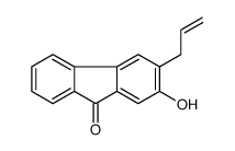 2-羟基-3-(2-丙烯-1-基)-9H-芴-9-酮 结构式