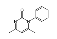 4,6-二甲基-1-苯基-2(1H)-嘧啶酮 结构式