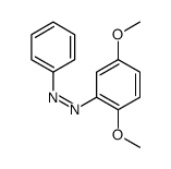 2,5-二甲氧基偶氮苯 结构式