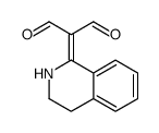 2-(3,4-二氢-1(2H)-异喹啉亚基)丙二醛 结构式