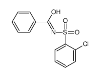 Benzamide, N-[(2-chlorophenyl)sulfonyl]- 结构式