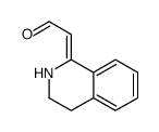 2-(3,4-二氢-1(2H)-异喹啉亚基)乙醛 结构式