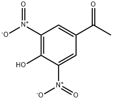 1-(4-羟基-3,5-二硝基苯基)乙酮 结构式