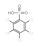 五氯苯磺酸 结构式