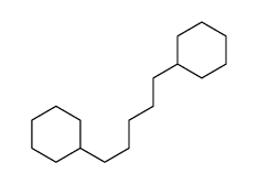 1,1'-(1,5-亚戊基)双环己烷 结构式