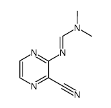 Methanimidamide, N'-(3-cyano-2-pyrazinyl)-N,N-dimethyl- 结构式