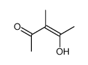4-羟基-3-甲基-3-戊烯-2-酮 结构式