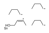 2-Buten-1-ol, 3-(tributylstannyl)-, (2Z)- 结构式